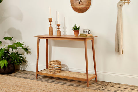 Acacia Wood Console Tables