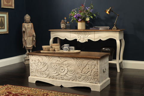 Kota Carved Mango Wood