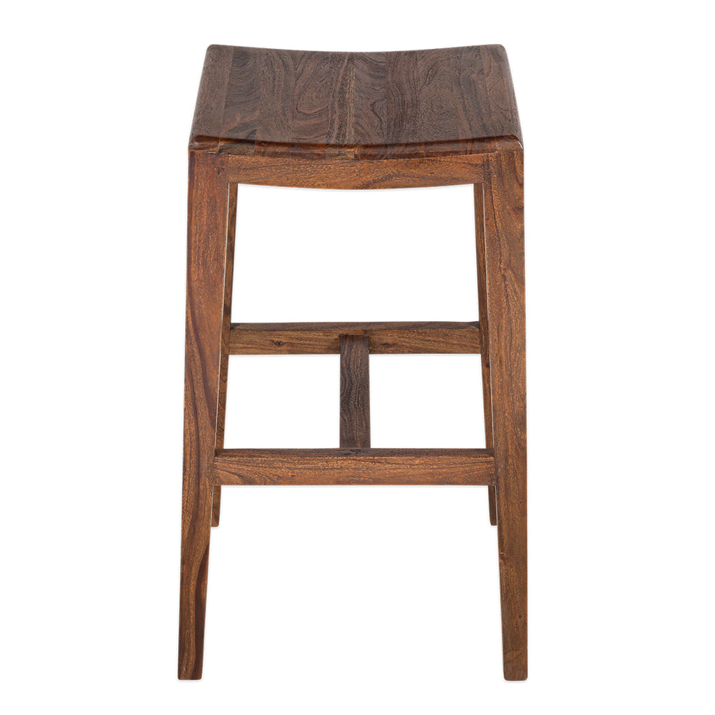 Anbu Acacia Counter Stool — Kayu Home