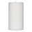 Rustic Pillar Candle, White