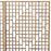 Lattice Wall Panels with Diamond Pattern