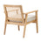 Atri Mango Wood and Cane Chair