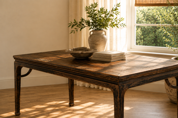 Ming Style Antique Elm Painting Table