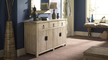 Mixing modern and rustic interior styles