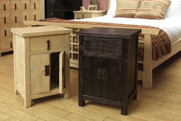 Reclaimed Wood, Solid Wooden Bedside Units