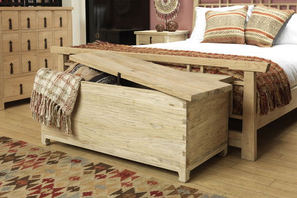 Blanket Trunks and Chests in Solid, Reclaimed Wood