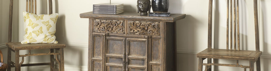 cupboards and shelving