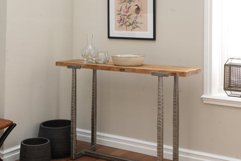 Reclaimed Elm Console Tables