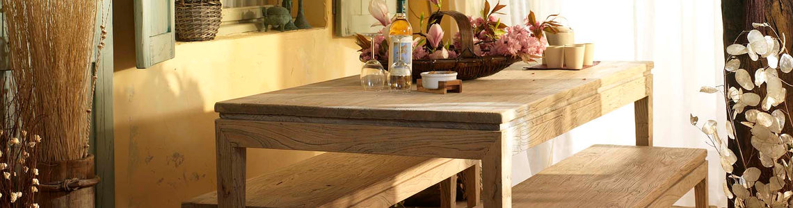 Reclaimed Elm Dining Tables