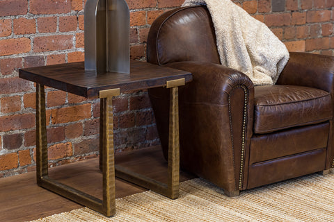 Reclaimed Pine Side Tables