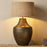 Tanda Etched Statement Table Lamp - Antique Brass