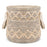 Padla Cotton and Jute Laundry Basket