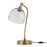 Purnia Glass & Metal Desk Lamp