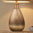 Palla Recycled Glass Table Lamp - Rustic Smoke