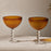 Thimma Champagne Coup - Amber Set of Two