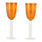 Thimma Wine Glass - Amber set of Two