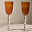 Thimma Wine Glass - Amber set of Two