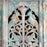 Narrow Carved Single Door Cabinet
