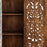 Narrow Carved Single Door Cabinet