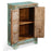 Distressed Turquoise Two Door Almirah