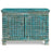 Painted Blue Vintage Pithara Cabinet
