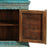 Painted Blue Vintage Pithara Cabinet