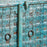 Painted Blue Vintage Pithara Cabinet