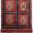 Red Painted Tall Vintage Cabinet