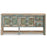 Large Painted Sideboard with Sunburst Panels