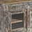 Vintage Indian Sideboard with Glass Panelled Doors