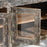 Vintage Indian Sideboard with Glass Panelled Doors