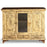 Indian Vintage Cream Sideboard with Glass Panelled Door