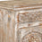 Decorative Cream Indian Mid Cabinet