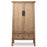 Large Tapered Natural Elm Cabinet