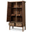Large Tapered Natural Elm Cabinet