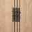 Large Tapered Natural Elm Cabinet