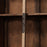 Large Tapered Natural Elm Cabinet