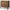 Square Antique Elm Storage Cabinet