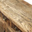 Square Antique Elm Storage Cabinet