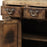 Square Antique Elm Storage Cabinet
