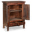 Walnut Mid Size Storage Cabinet
