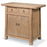 Tapered Natural Elm Cabinet