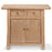 Tapered Natural Elm Cabinet