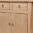 Tapered Natural Elm Cabinet