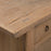 Tapered Natural Elm Cabinet