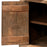 Tapered Natural Elm Cabinet