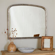 Nkuku Almora Arched Mirror, Antique Nickel