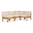 Anbarasi Wooden Modular Sofa Set
