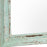 Reclaimed Blue Framed Wall Mirror