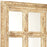 Large Reclaimed Wood Window Mirror